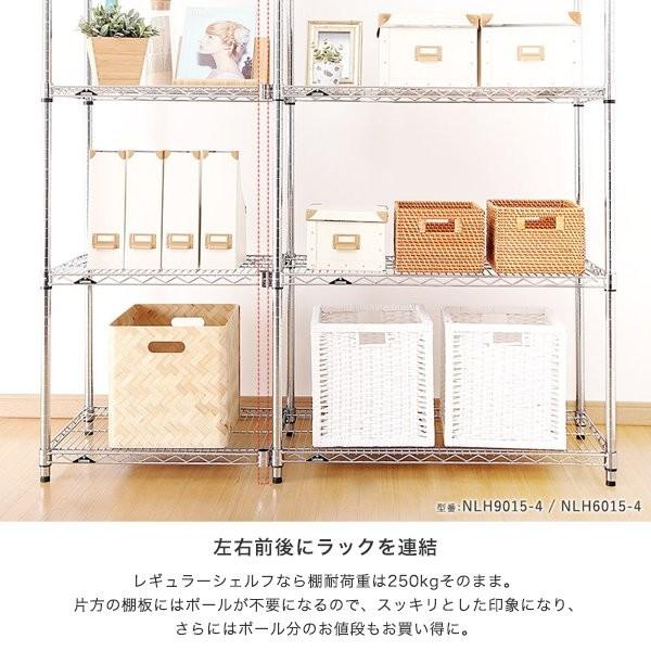 Luminous ルミナス スチールラック パーツ ラック 棚板横連結用