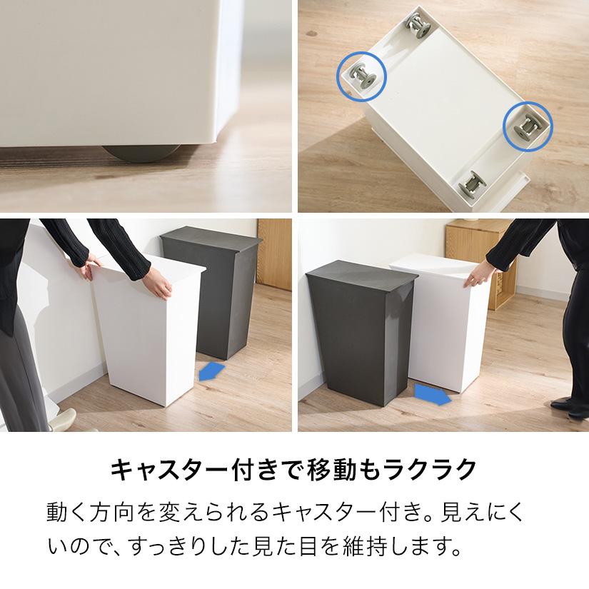 kcud ゴミ箱 36L クード シンプルスリム キャスター付き 分別 ふた付き I'mD アイムディー 45L袋対応可 IMD ...