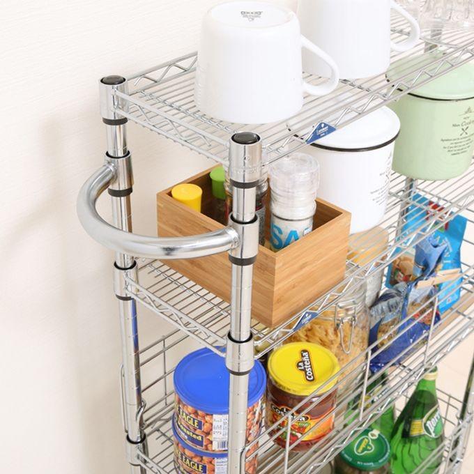 Luminous ルミナス スチールラック キッチンワゴン 幅20 奥行60 高さ95