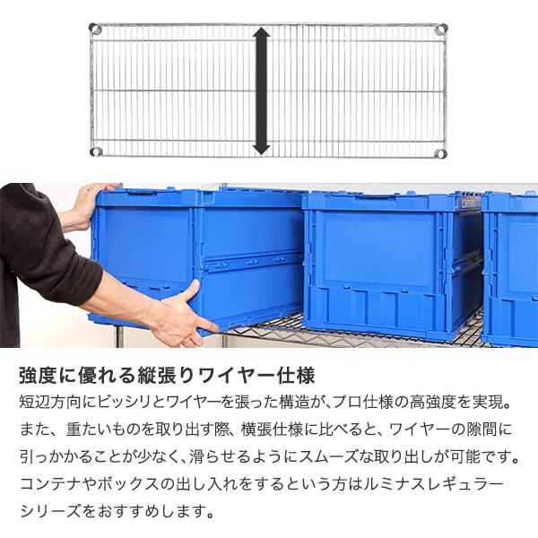 Luminous ルミナス スチールラック 幅76 奥行46 高さ180 5段