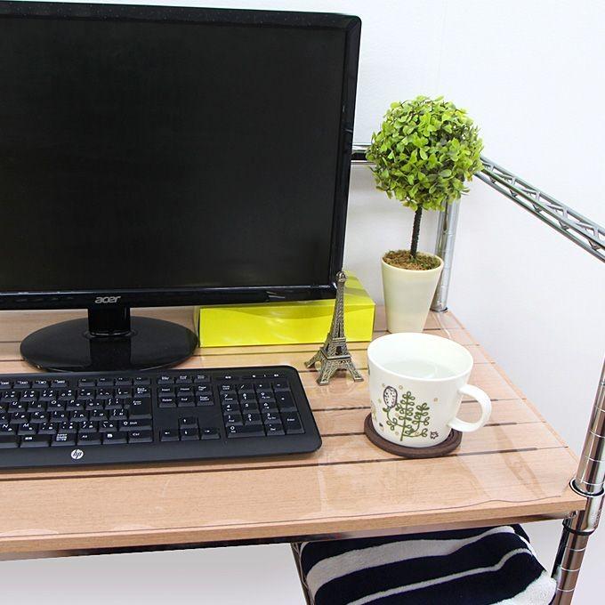 Luminous ルミナス スチールラック ラック 木製棚 ウッドシェルフ 幅