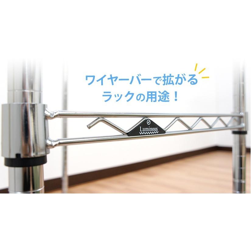 スチールラック ルミナス180センチ小物付き 楽天市場】ルミナス レギュラー 幅180 奥行60 高さ180 5段 【メーカー