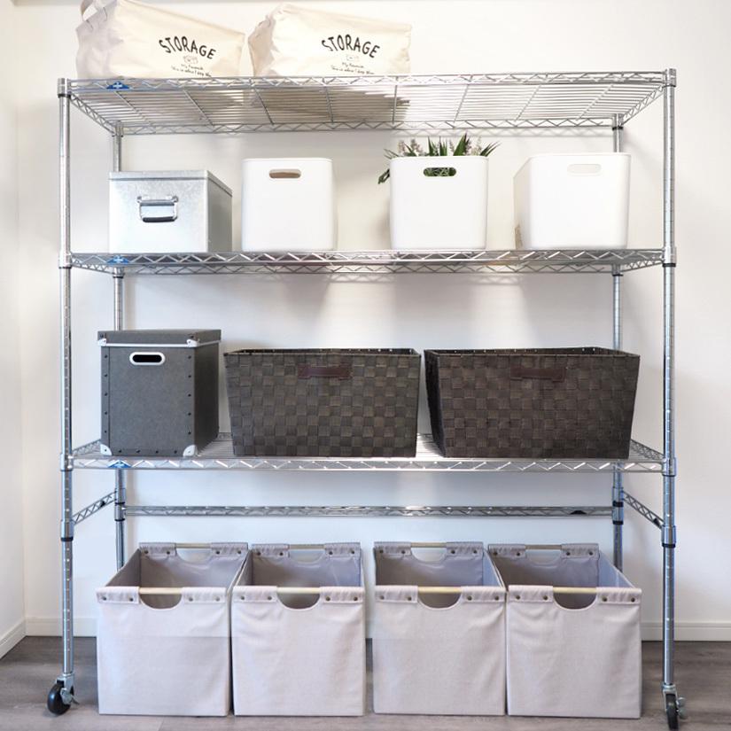 Luminous ルミナス スチールラック パーツ ワイヤーバー 幅奥行180