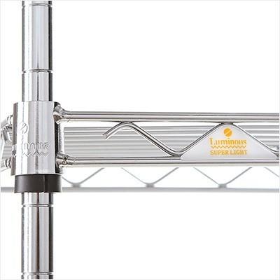 Luminous ルミナス スチールラック 3段 900×450x1500 楽天市場】エントリーP5倍 ☆お得な3台SET☆ ハンガーラック