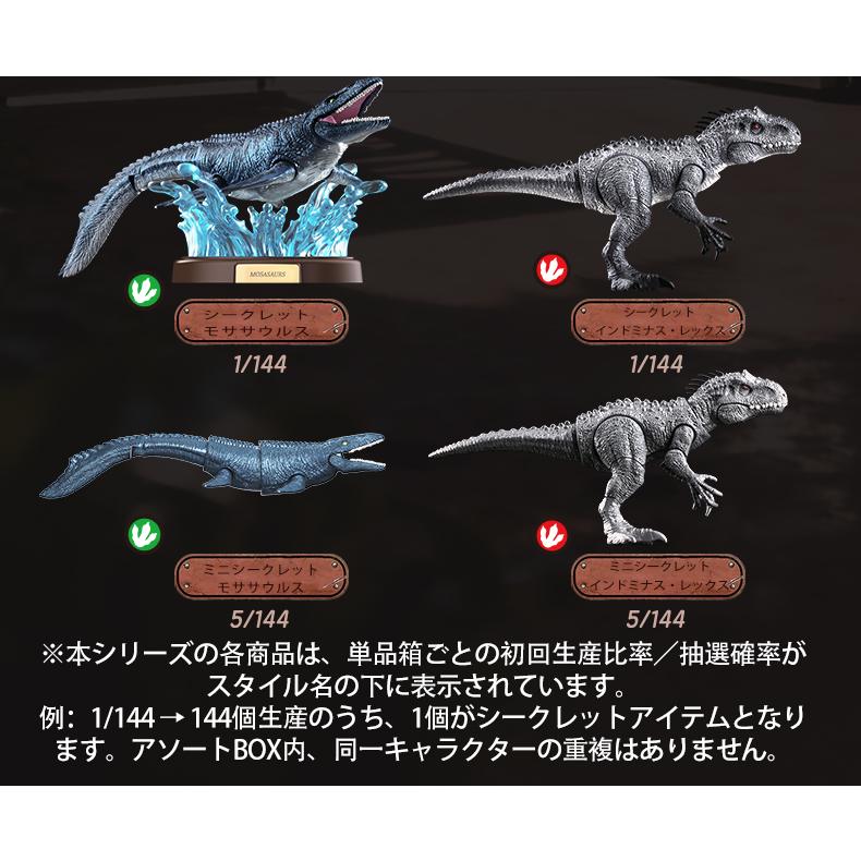 ジュラシックワールド 恐竜 フィギュア おもちゃ ランダム 組み立て