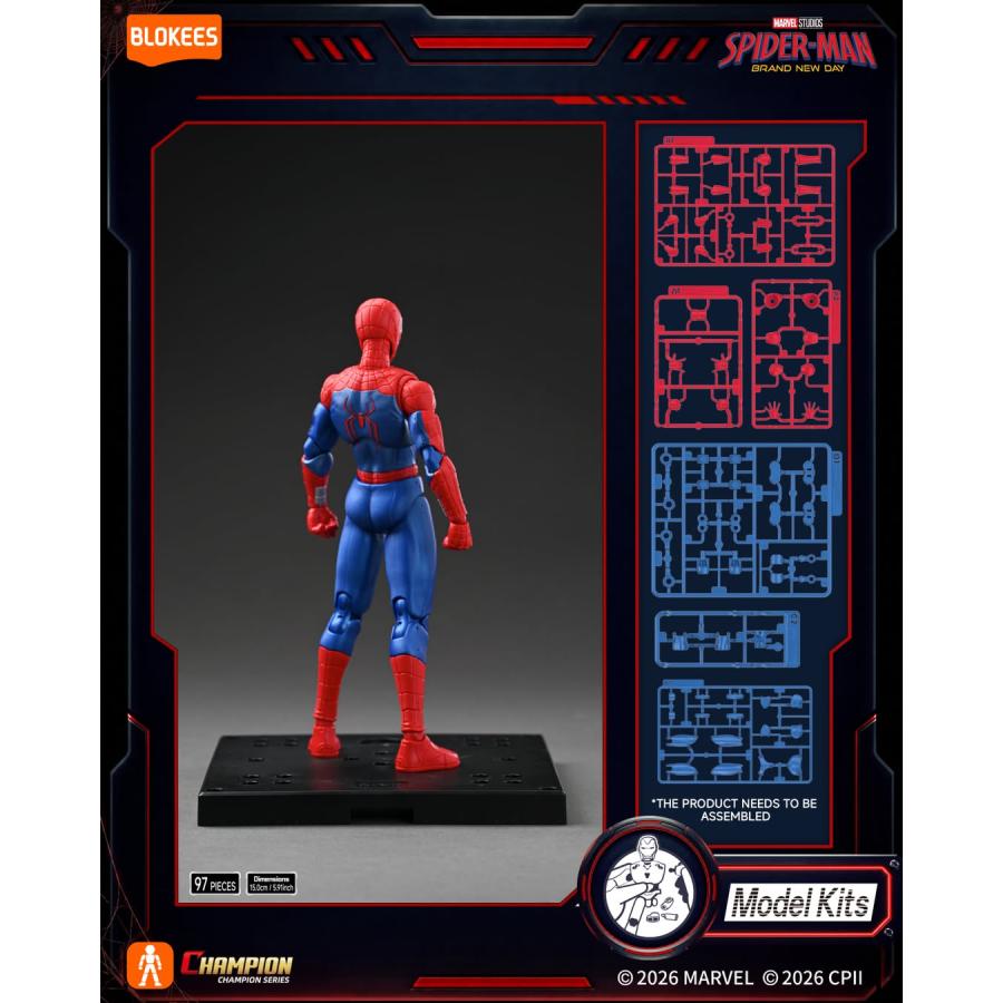 81125 Blokees ブロッキーズ マーベル スパイダーマン ブランド