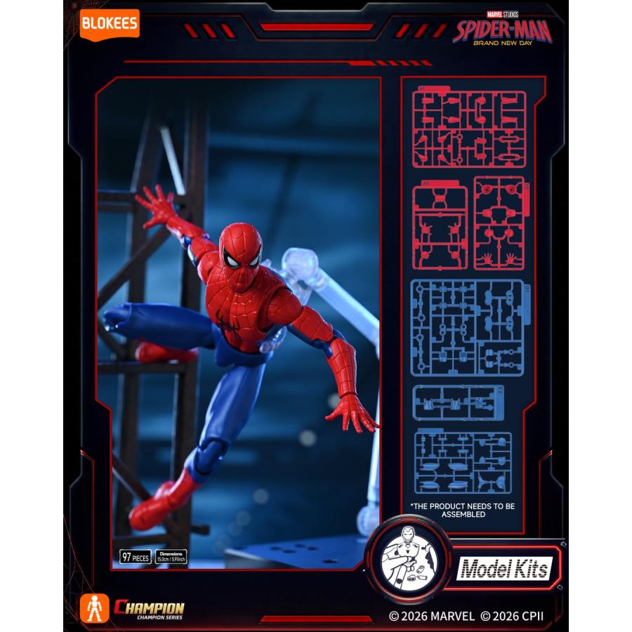 81125 Blokees ブロッキーズ マーベル スパイダーマン ブランド
