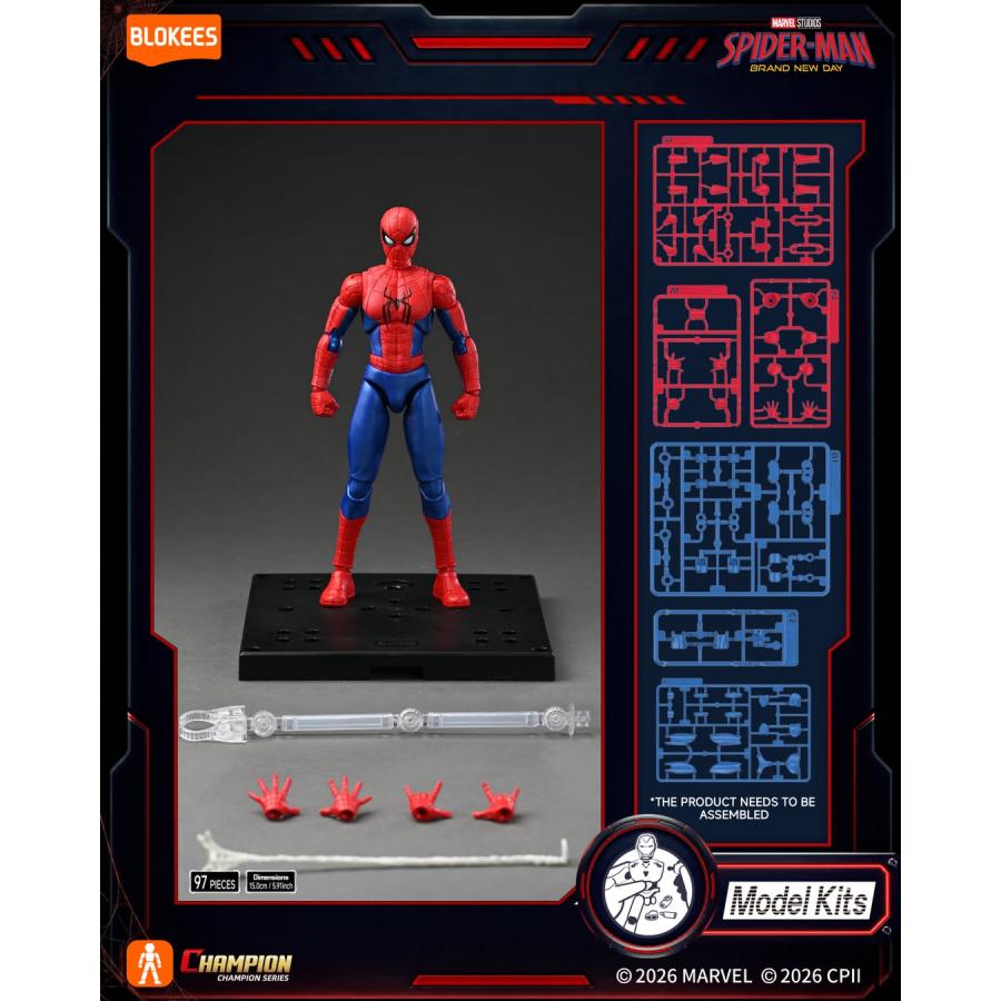 81125 Blokees ブロッキーズ マーベル スパイダーマン ブランド
