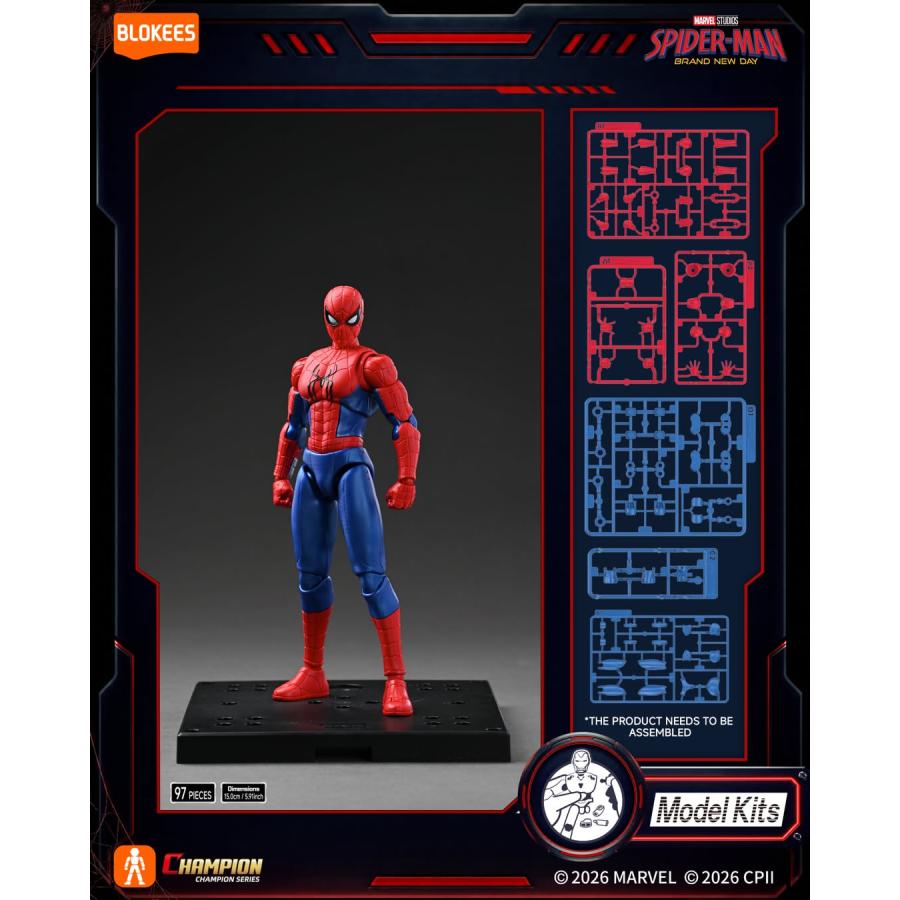 81125 Blokees ブロッキーズ マーベル スパイダーマン ブランド