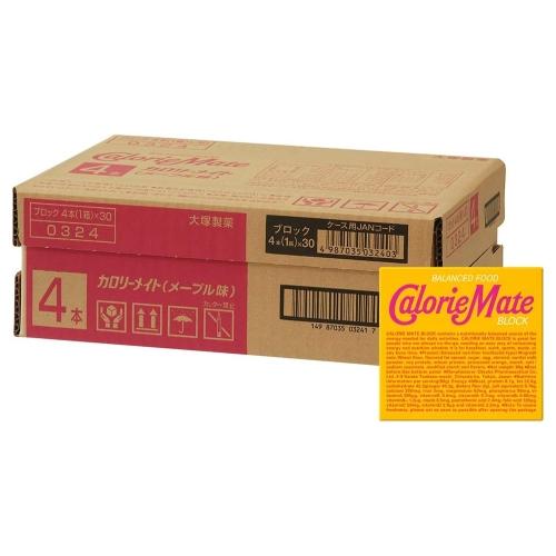 カロリーメイト 大塚製薬 ブロック メープル味 4本入×30箱(1ケース