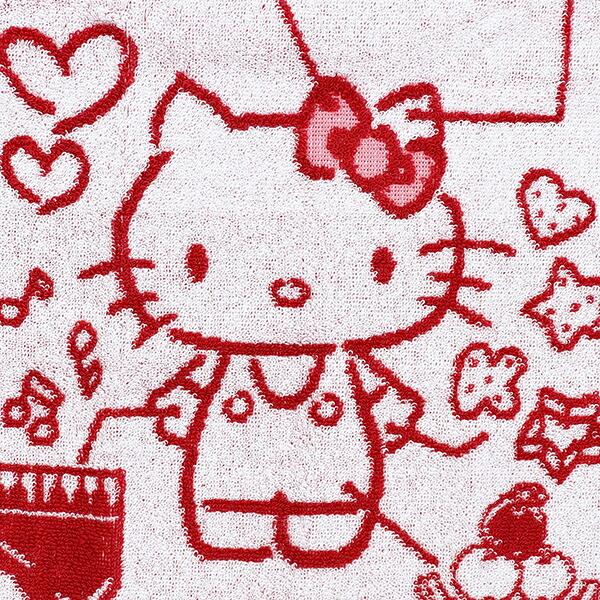 サンリオ ハローキティ プロフィール コンパクトタオル 日本製