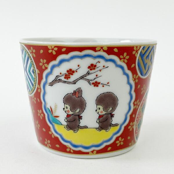 九谷庄三　　彩色金蘭手　　4枚 九谷庄三作 彩色手皿4枚 （九谷焼） 九谷庄三作 彩色手