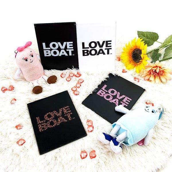 LOVE BOAT ロゴミラーWHITE×BLACK ラブボート ラブボ 鏡 メイク｜perfectworld-tokyo｜09
