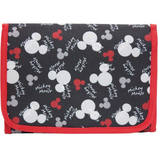 ディズニー ミッキー マルチケース ジャバラスリム アイコン ベビー 母子手帳ケース 出産祝い 通帳 Disney ブラック