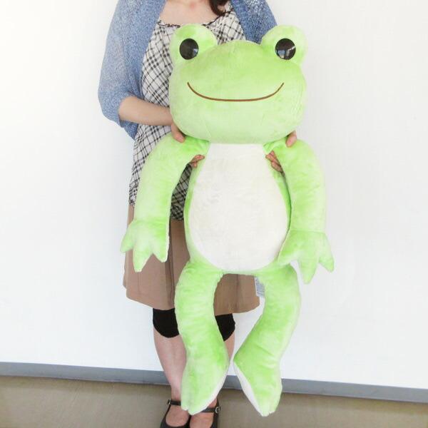ぬいぐるみ 特大 かえるのピクルス ベーシック pickles the frog ピクルス ふわふわ 大きめ 2Lサイズ 2L ll LL かわいい 大きめ 大きい ラッピング プレゼント ギフト 誕生日 クリスマス お 2Lサイズ 楽天市場】ぬいぐるみ 特大 かえるのピクルス ベーシック