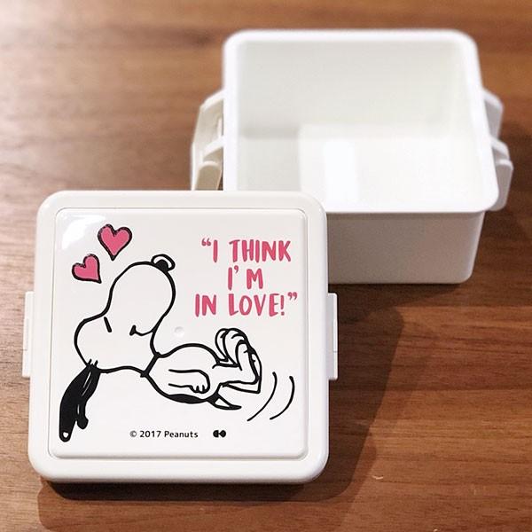 SNOOPY（スヌーピー） PEANUTS GEL-COOL ハート 弁当箱 ランチボックス