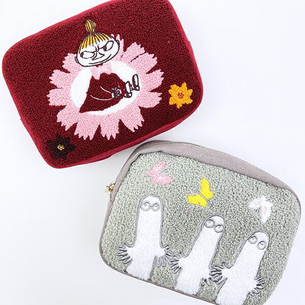 ムーミン リトルミイ サガラ刺繍ポーチ MOOMIN : パーフェクトワールド