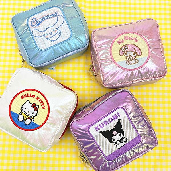 サンリオ - メイ様　スクエアポーチ サンリオ マイメロディ スクエアポーチ Sanrio かわいい