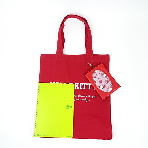 サンリオ ハローキティ キティレッド マルチケース付きトート
