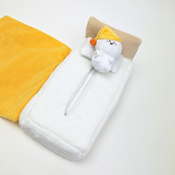 お文具といっしょ ぬいぐるみベッドティッシュカバー プレゼント