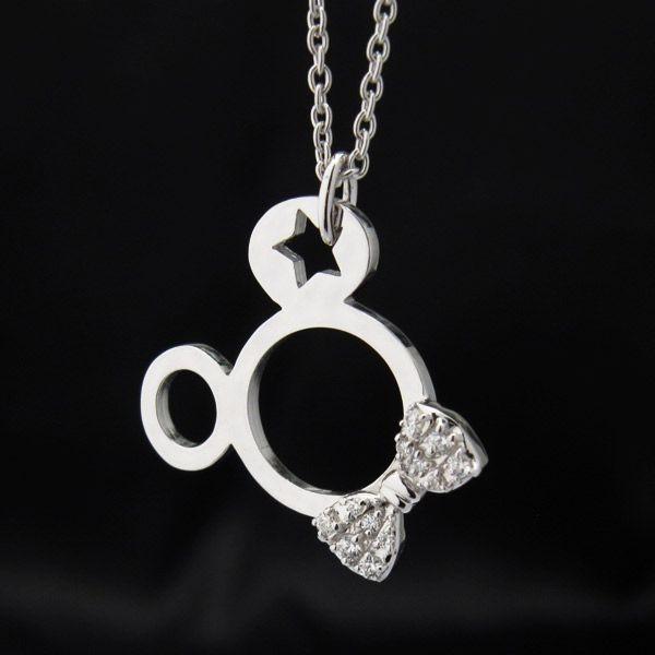 ペンダント キュービック シンボリック スター ミッキーマウスディズニー