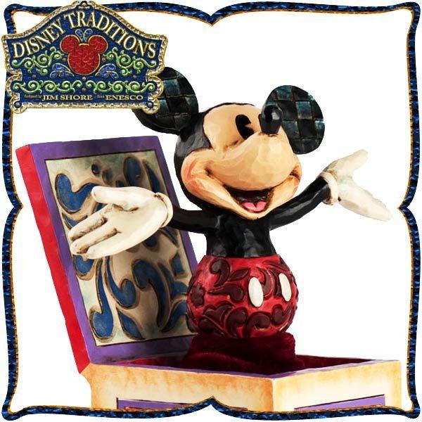 Disney（ディズニー） 在庫限り:木彫り調フィギュア ミッキーマウス