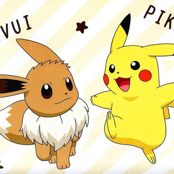 ピカチュー　イーブイ ピカチュウイーブイイラスト】Pikachu vs Eevee TheeDanTheMan