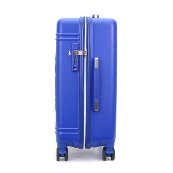 ディズニー ドナルドダック スーツケース フェイス M キャリー ブルー 50L｜perfectworld-tokyo｜02