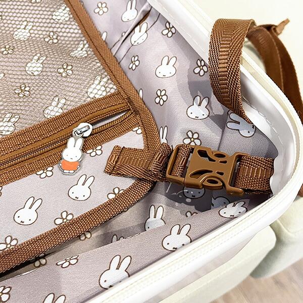 ミッフィー miffy スーツケース キャリーケース 53L フェイス ミッフィー miffy スーツケース キャリーケース 53L フェイス