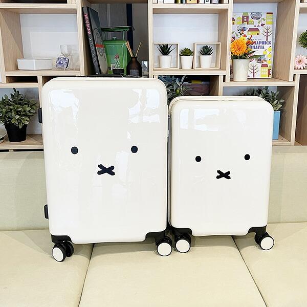 ミッフィー miffy スーツケース キャリーケース 53L フェイス ミッフィー miffy スーツケース キャリーケース 53L フェイス