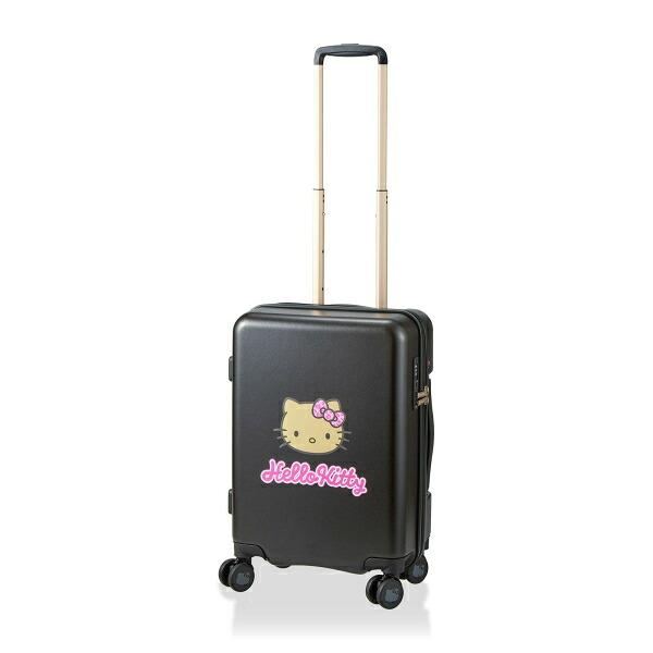 サンリオ 日焼け ハローキティ スーツケース 33L (ブラック