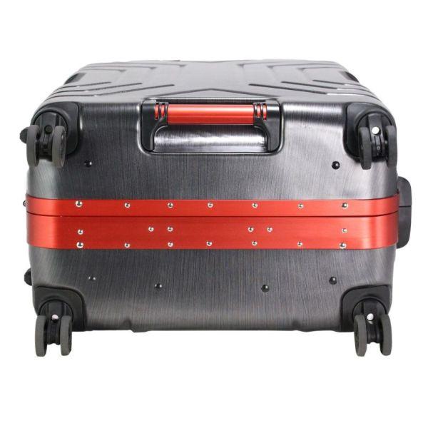 ESCAPE'S グリップマスター スーツケース (キャリーバッグ/トランク) ヘアラインブラック/レッド 67cm 旅行用品｜perfectworld-tokyo｜08