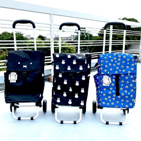 Miffy（ミッフィー） 保冷ショッピングカート フェイスブラック
