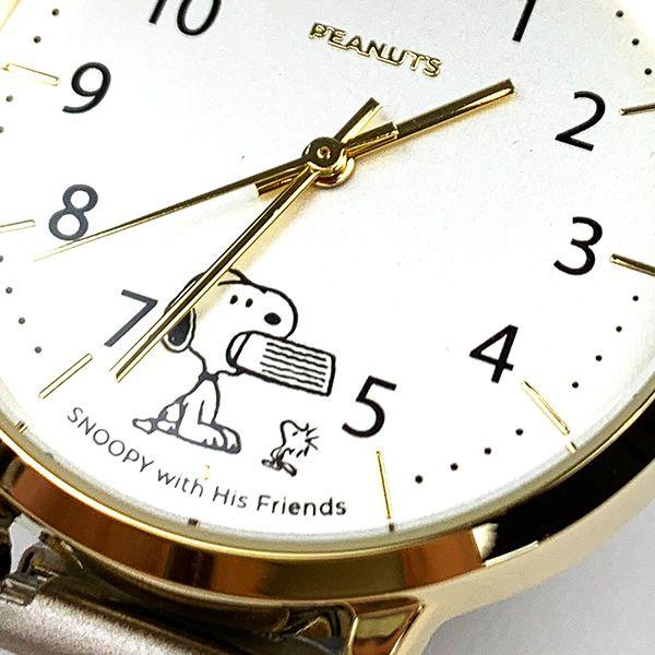 スヌーピー パールジャバラウォッチ グレー 腕時計 グレー日本製｜perfectworld-tokyo｜03