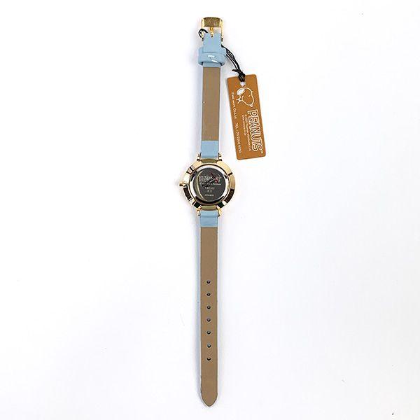 スヌーピー 水彩イラストウォッチ PEANUTS 腕時計 ブルー｜perfectworld-tokyo｜04