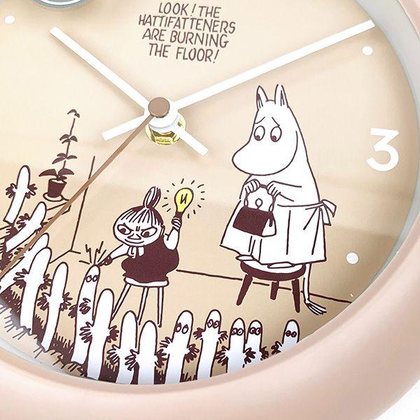 ムーミン マイルームクロック ムーミンママ＆リトルミイ 置き掛け兼用時計 インテリア MOOMIN｜perfectworld-tokyo｜02