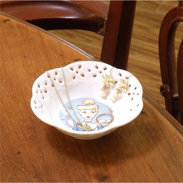 ディズニーストア ユニベアシティ プリンセス 陶器 置物 ミラー 小物