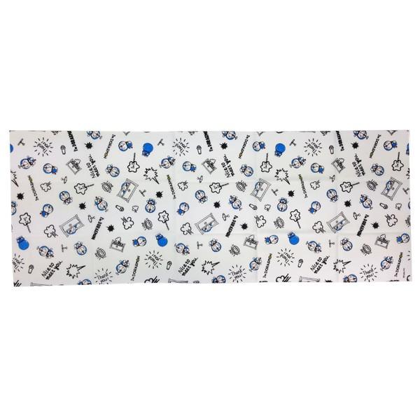 ドラえもん 手ぬぐい (手拭い) ホワイト ちらし I'm Doraemon (ORDR