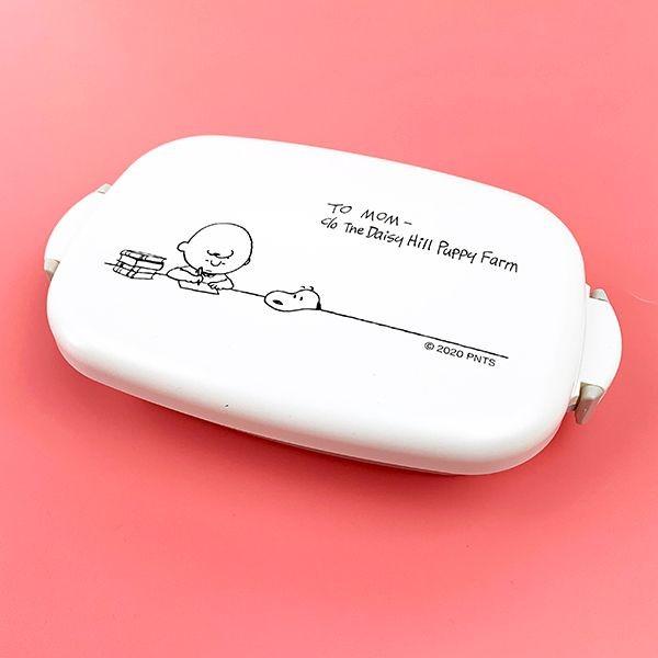 SNOOPY スヌーピー カフェランチ STUDY お弁当箱 弁当箱 ランチ 白 グッズ｜perfectworld-tokyo