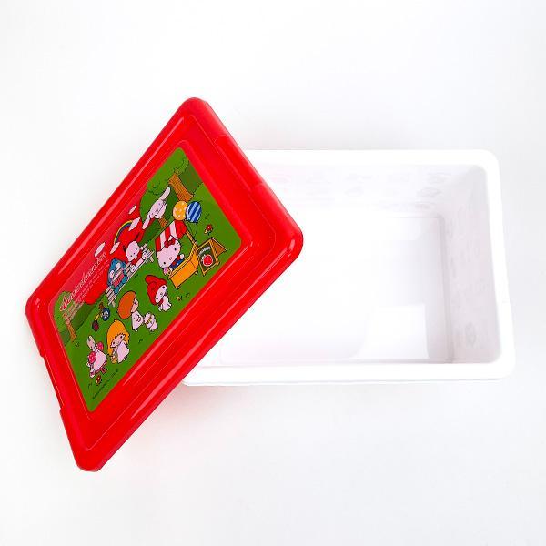 サンリオ フタ付き収納ボックス S ホワイト 箱 お片付け キッズ サンリオ フタ付き収納ボックス S ホワイト 箱 お片付け キッズ