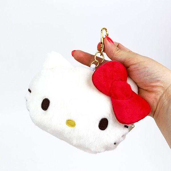 新品 Hello Kitty　サンリオ　キューピーキティ カードケース レトロ 平成レトロ サンリオ キティ カードケース カラフルドット 22