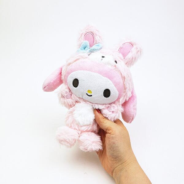 サンリオ マイメロディ (ウサギ) SABぬいぐるみ バンザイ