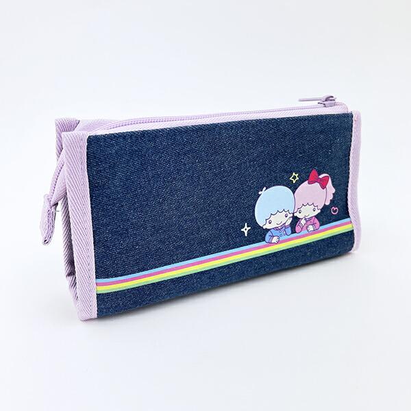 サンリオ キキララ デニムポーチ 胸キュンメモリーズ 平成レトロ