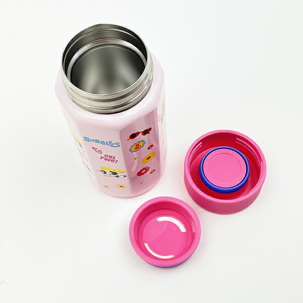 パワーパフガールズ 八角形ステンレスボトル 水筒 ランチ パワパフ