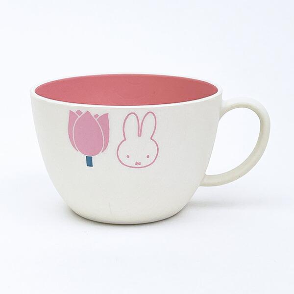 ミッフィー miffy スープマグカップ 日本製 コップ strawberry&amp;tulipシリーズ