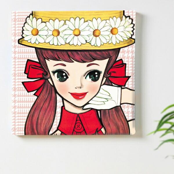 内藤ルネ キャンバスアート ルネガール＜キャノチェ