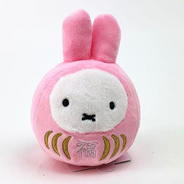 Miffy（ミッフィー） miffy福だるま さくら色 マスコットキーチェーン