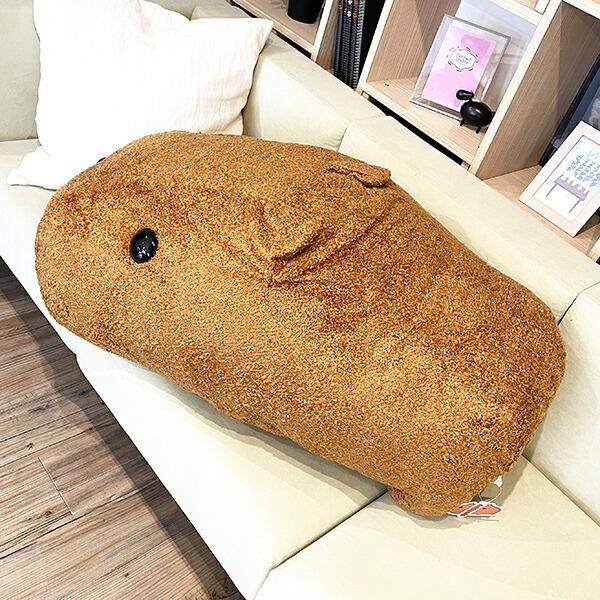 カピバラさん もふっと等身大 ぬいぐるみ ブラウン 特大