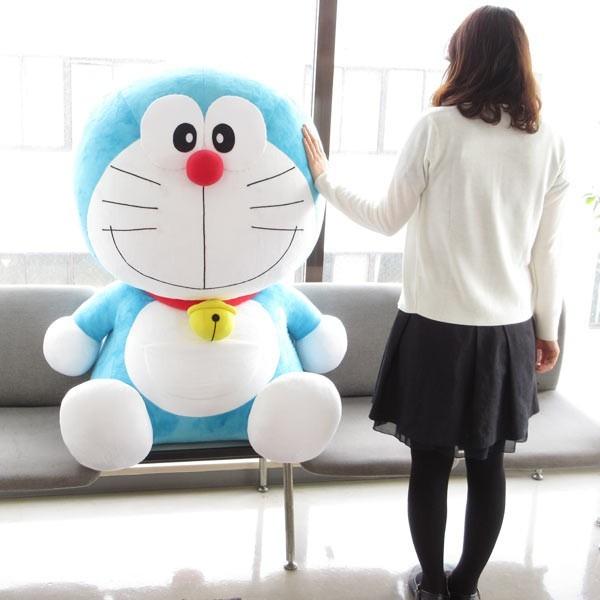 ドラえもん　超特大ぬいぐるみ 受注受付は9/30まで】約103cmの特大ドラえもんぬいぐるみ