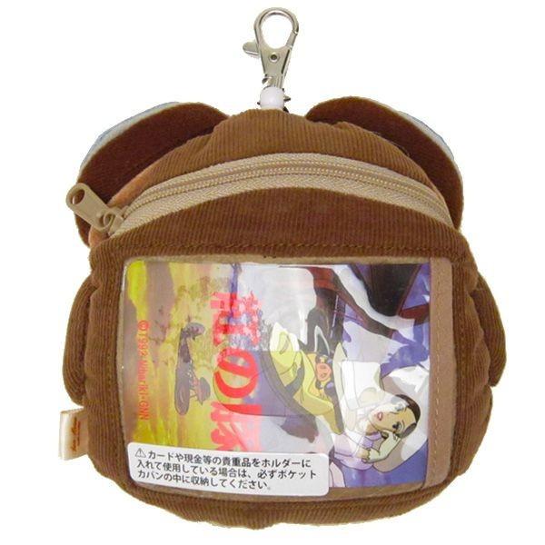 ぬいぐるみリールパスケース (定期入れ・ポーチ) フェイス